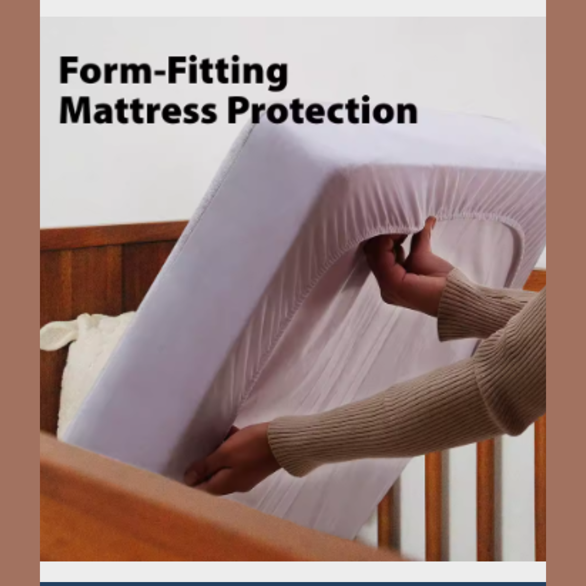 Baby Crib Mattress Protector (Waterproof Bed Sheet)