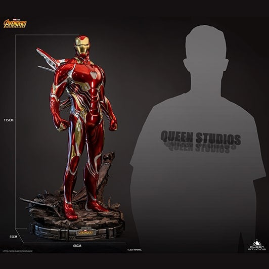 Marvel Iron Man Mark 50 1/2 Statue By Queen Studios - Medaid International