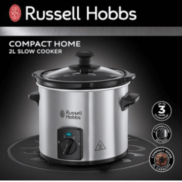 Multi Cooker 2 L, Black Stainless Steel 145W - Medaid International