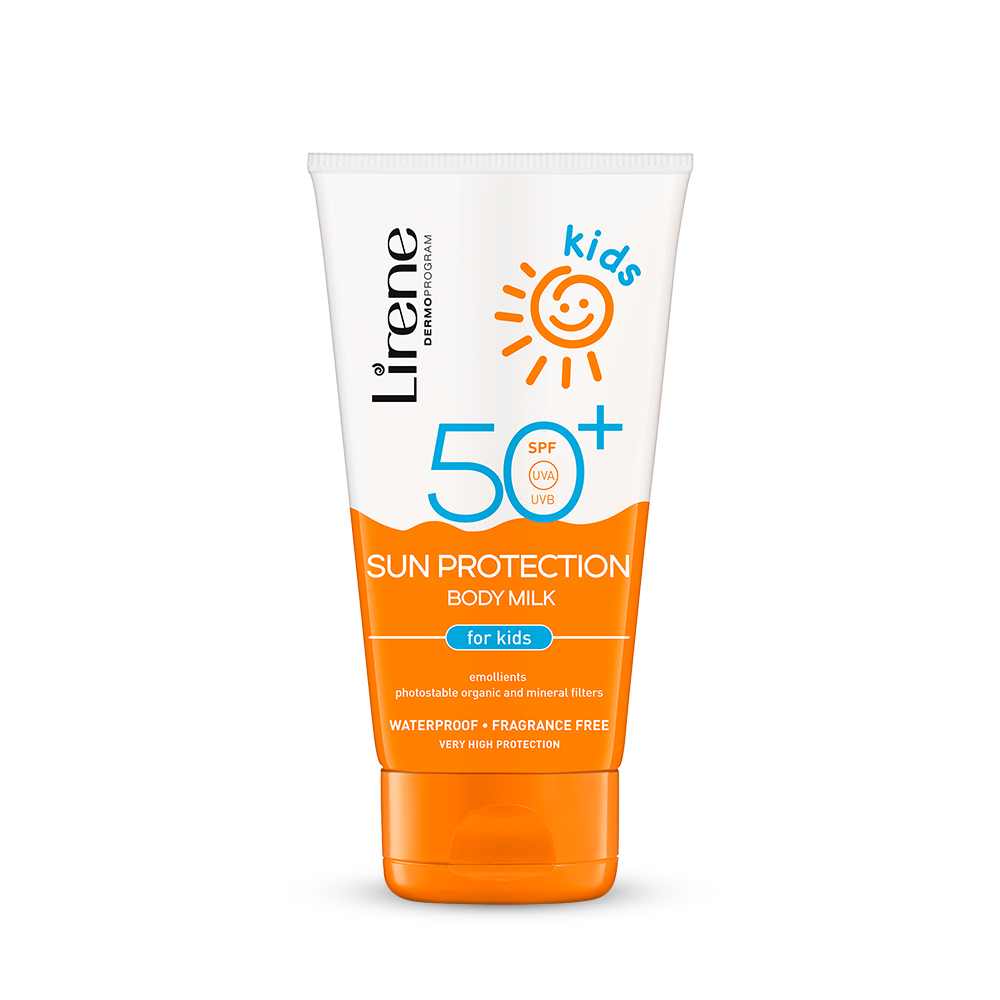 Lirene SUN KIDS Sun protection body milk for kids SPF 50 150 ml