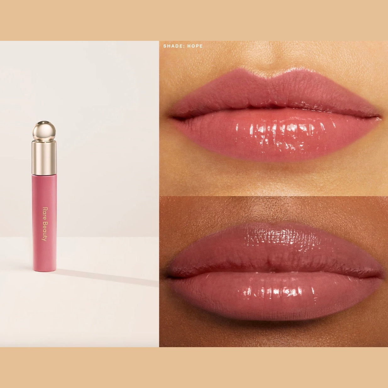 RARE BEAUTY SOFT PINCH TINTED LIP OIL-HAPPY