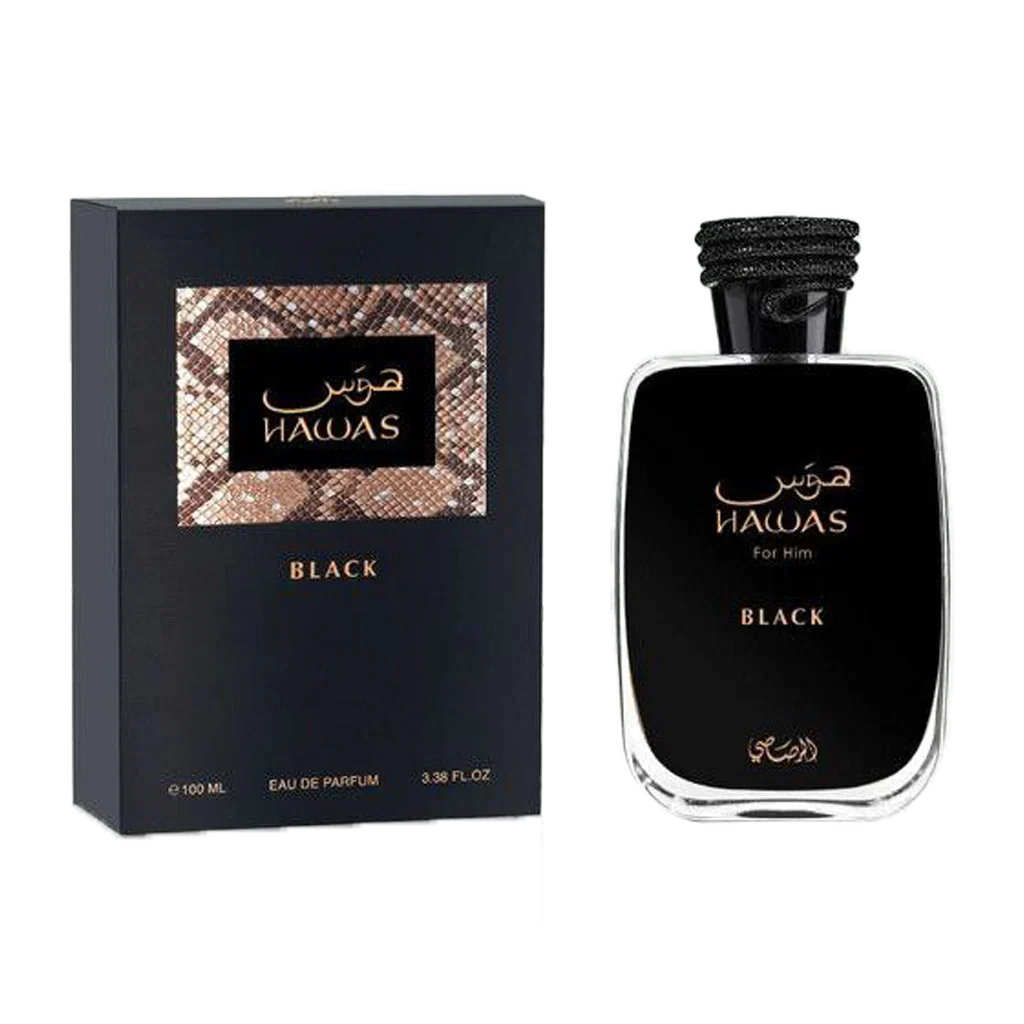 Al Rasasi Hawas Black Eau De Perfum 100ml
