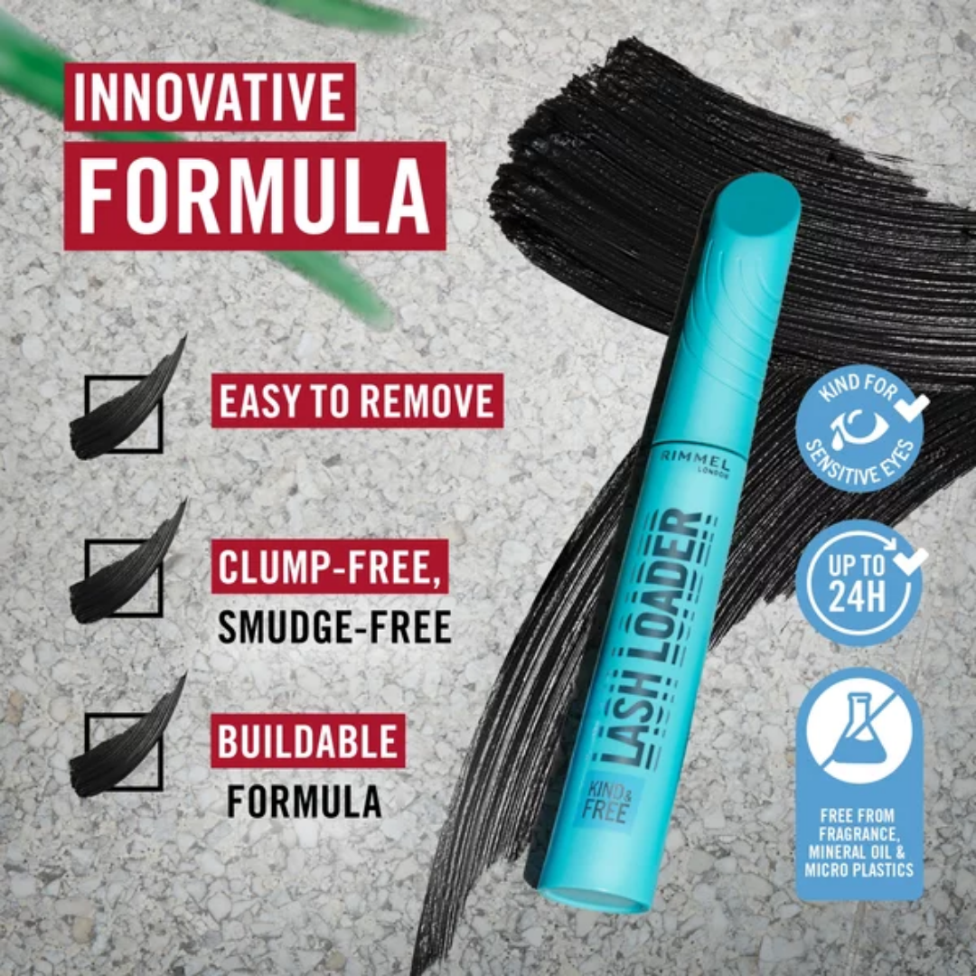 Rimmel Kind And Free Lash Loader Azure Blue Mascara