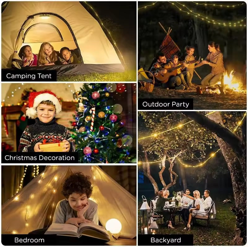 Foldable Camping String Lights