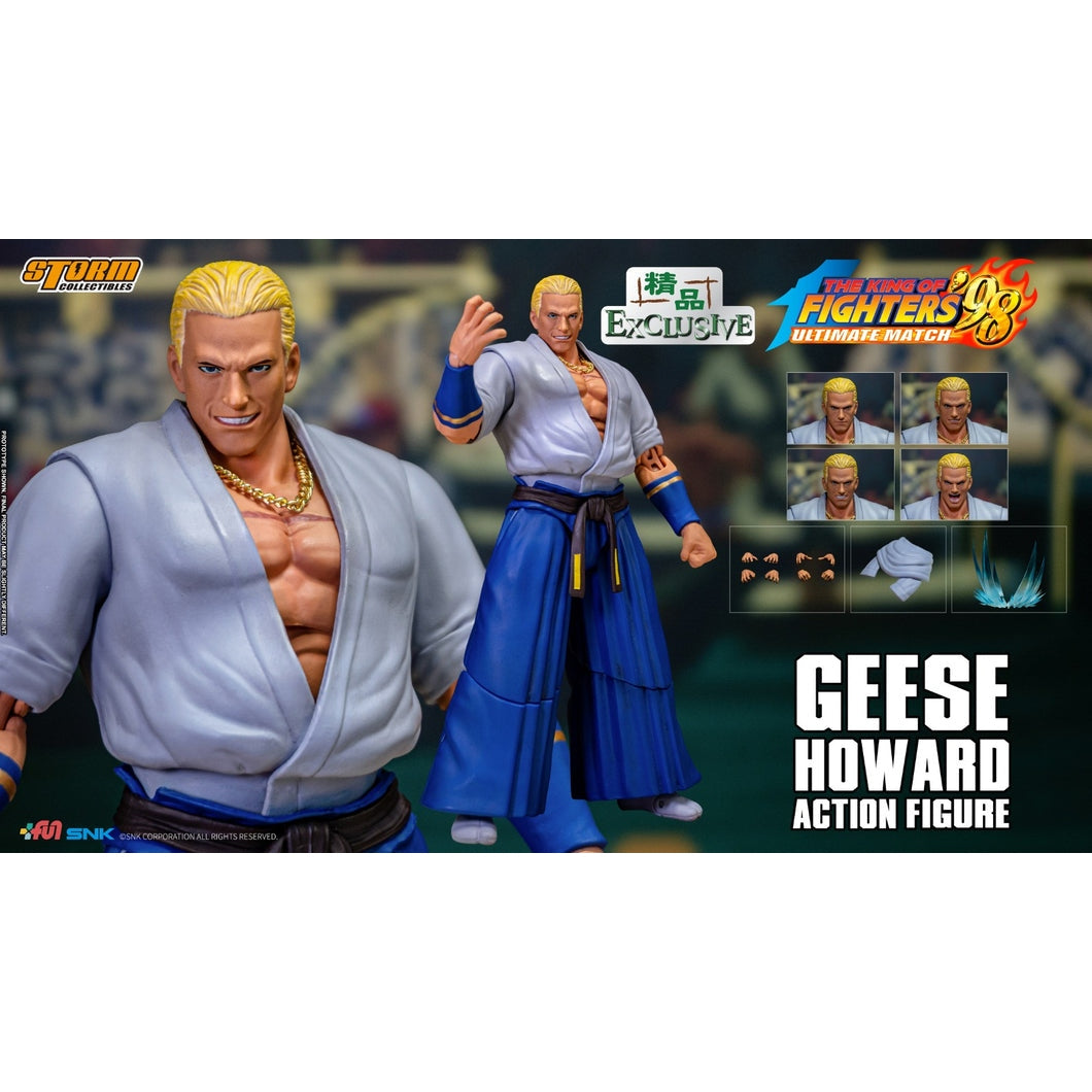 The King Of Fighters - Geese Howard Action Figure By Storm Collectibles - Medaid International