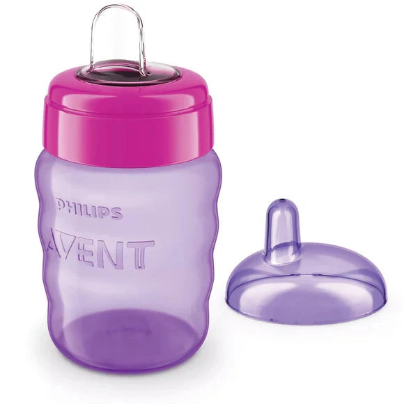 Avent - Easy Sip Cup - 260ML 9m+ - (Red,Purple)