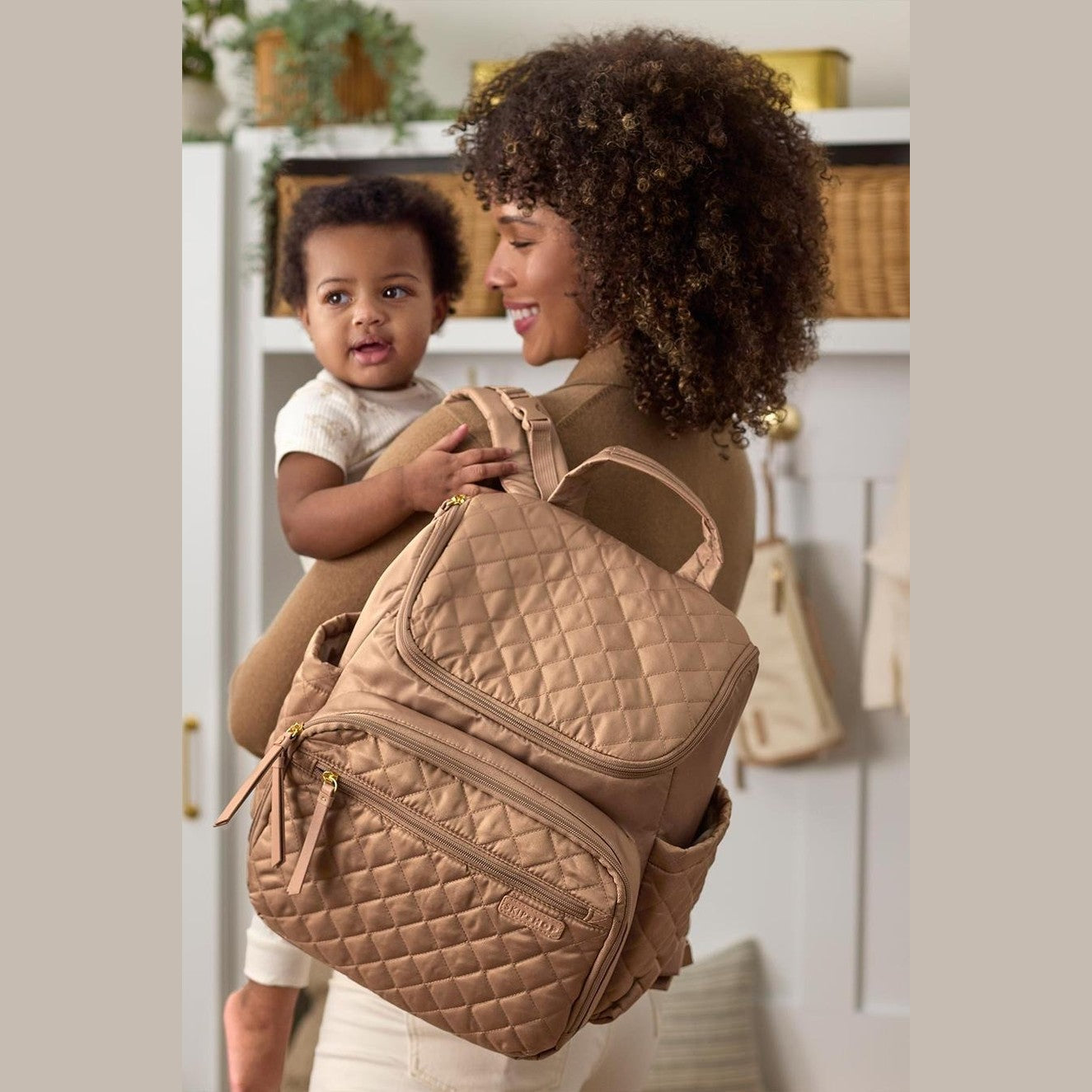 Forma Nappy Bacpack- Camel