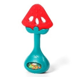 BabyOno - Educational Teether Rattle - Tasty Watermelon