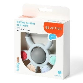 BabyOno - 488 Ortho Teether With Rattle