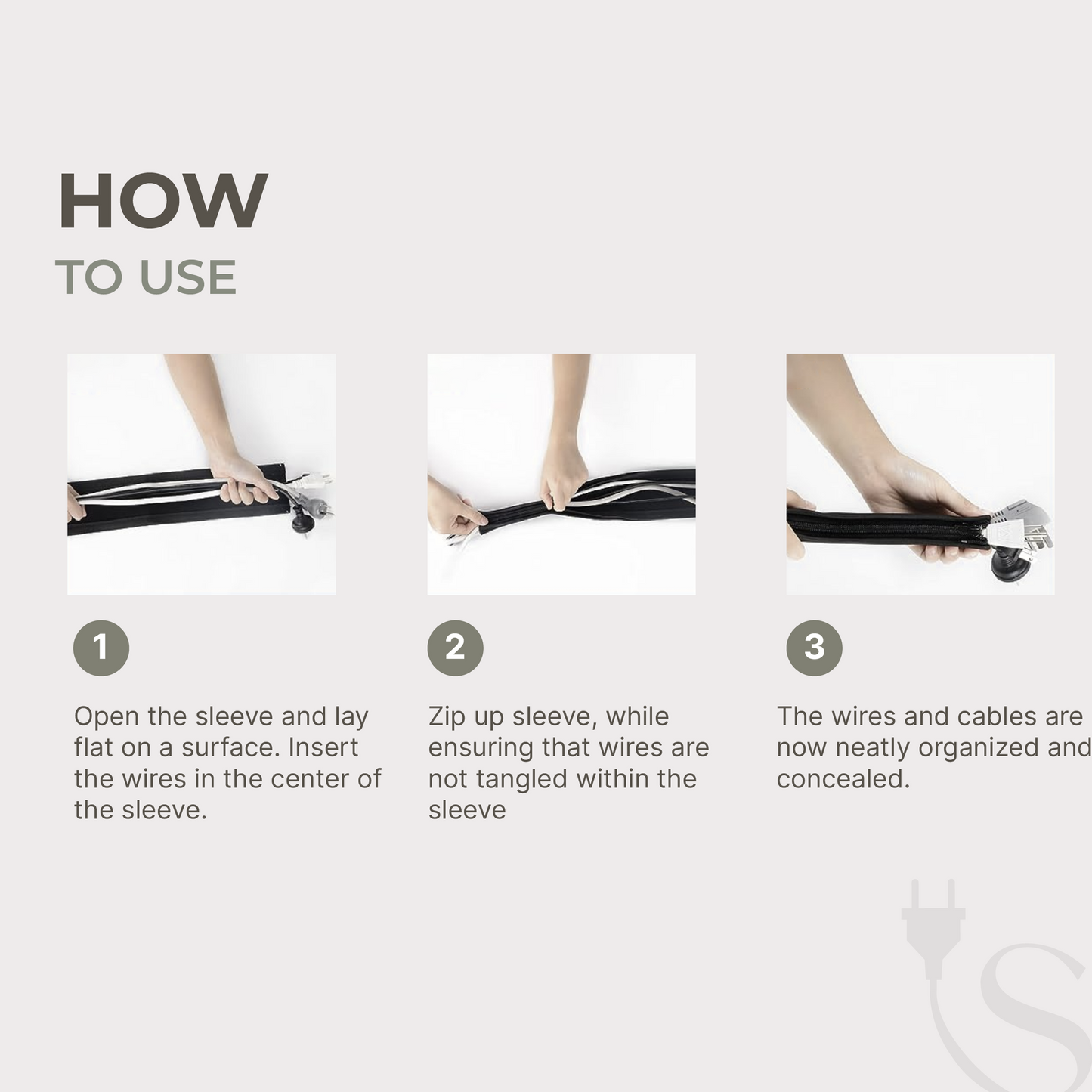 Cable Sleeve (Pack of 4)