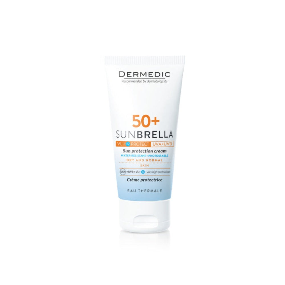 Dermedic Sunbrella SPF 50 +Sun Protection Cream Dry and Normal Skin - 50 ml - Medaid International