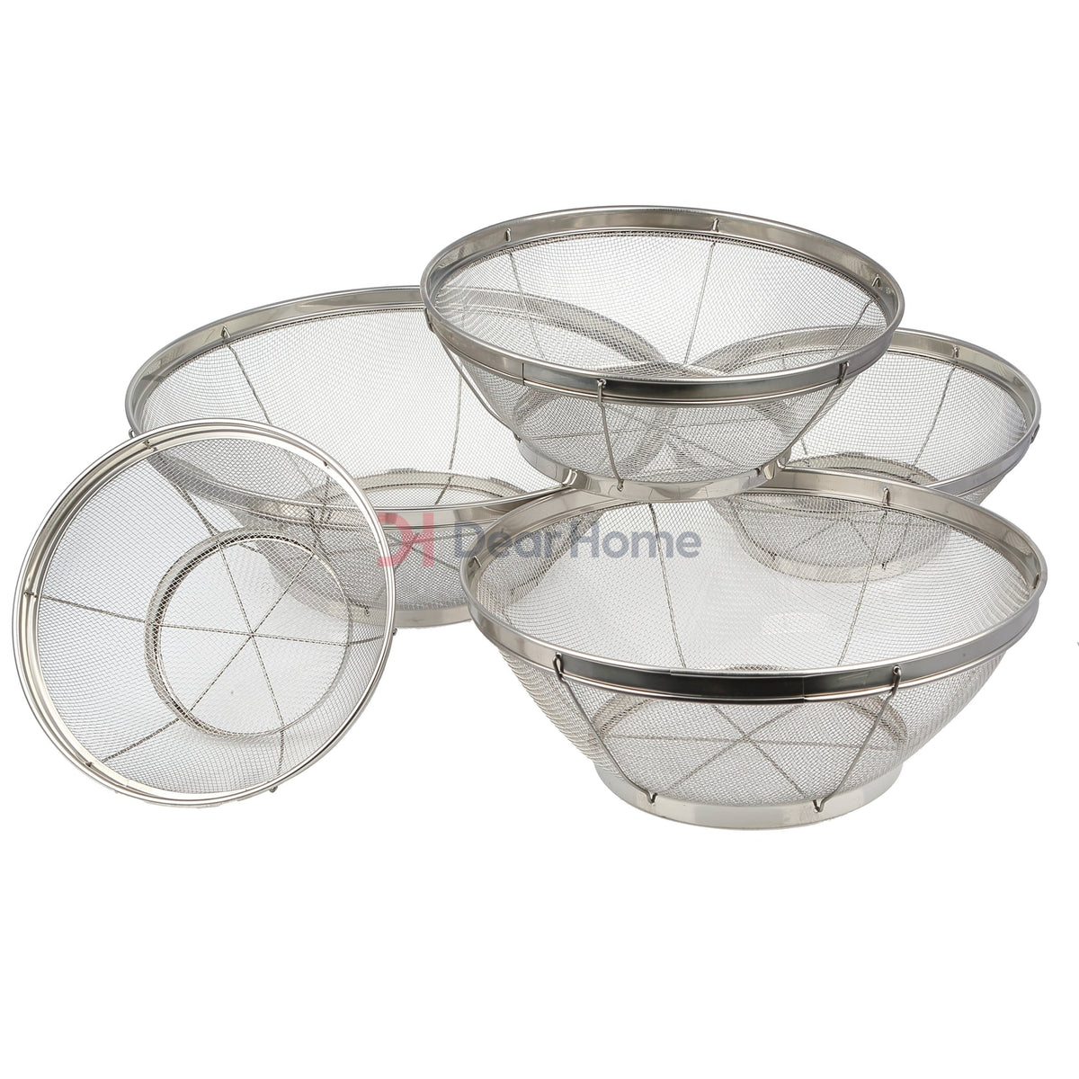 Stainless 5Pcs Strainer Set X172