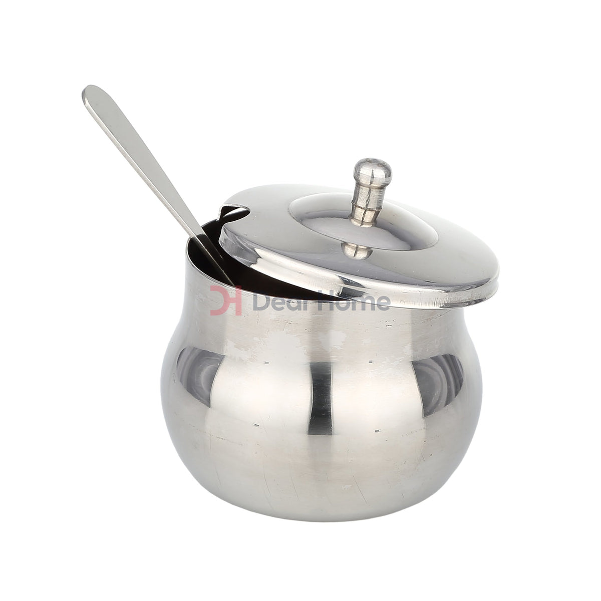 Stainless Lux Sugar Pot 5Oz
