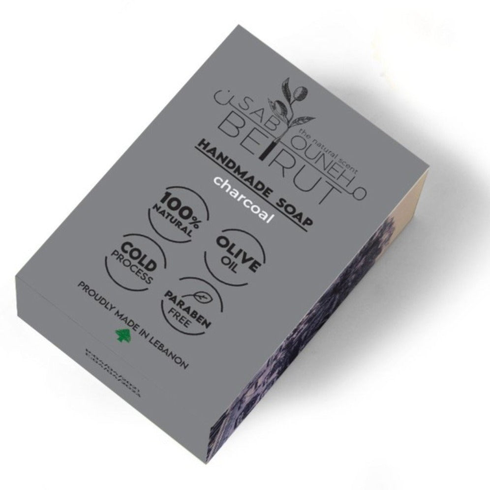 Sabouneh Mn Beirut Charcoal Organic Soap
