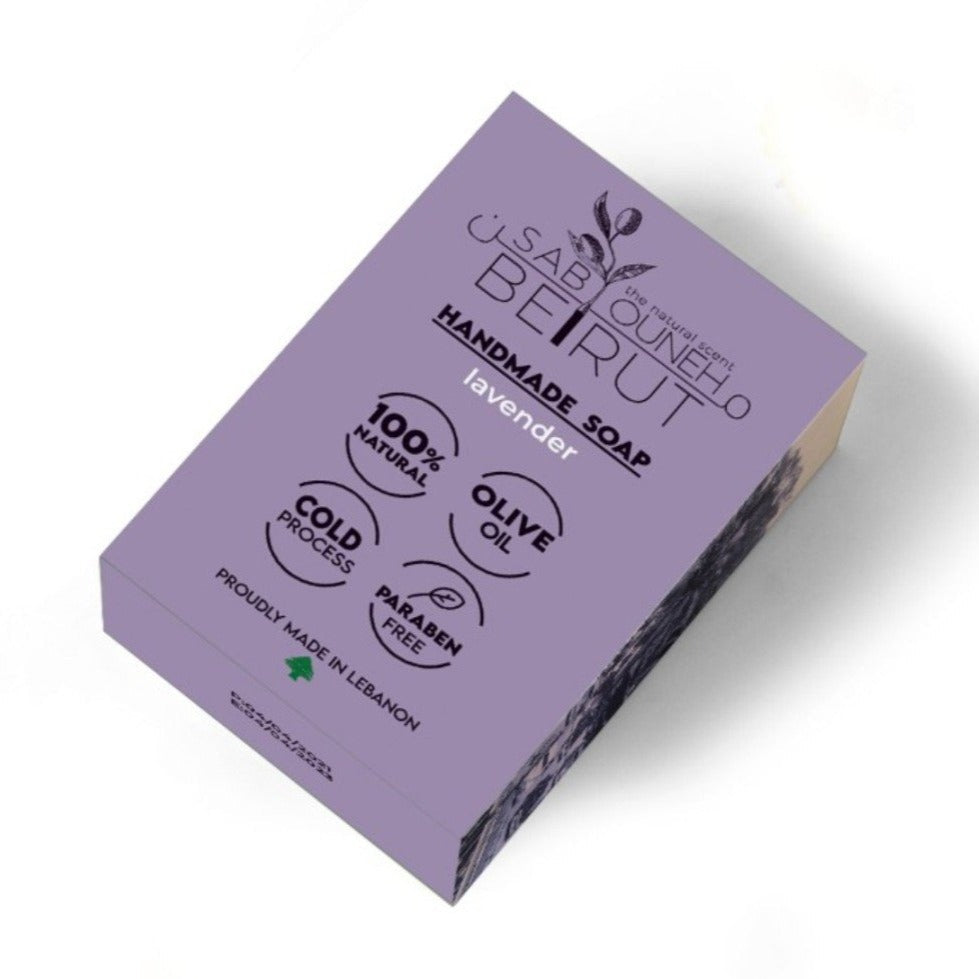 Sabouneh Mn Beirut Lavender Organic Soap