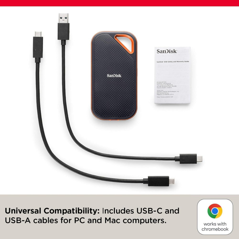 SanDisk Extreme Portable SSD 2TB (2000MBs)