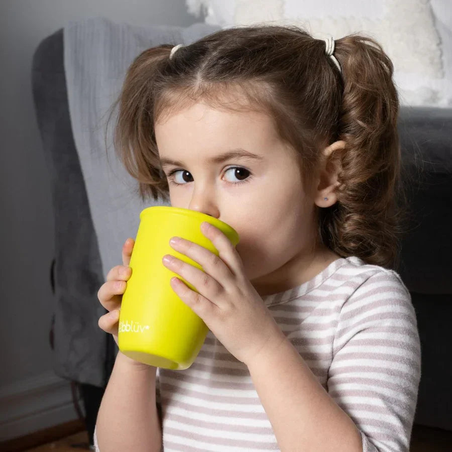 BBLUV - Kup Convertible Silicone Sippy Cup - Lime