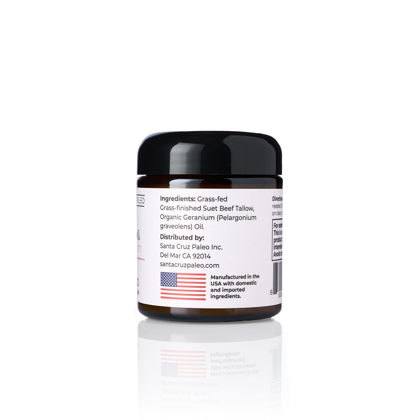 Beef Tallow, and Geranium Moisturizer