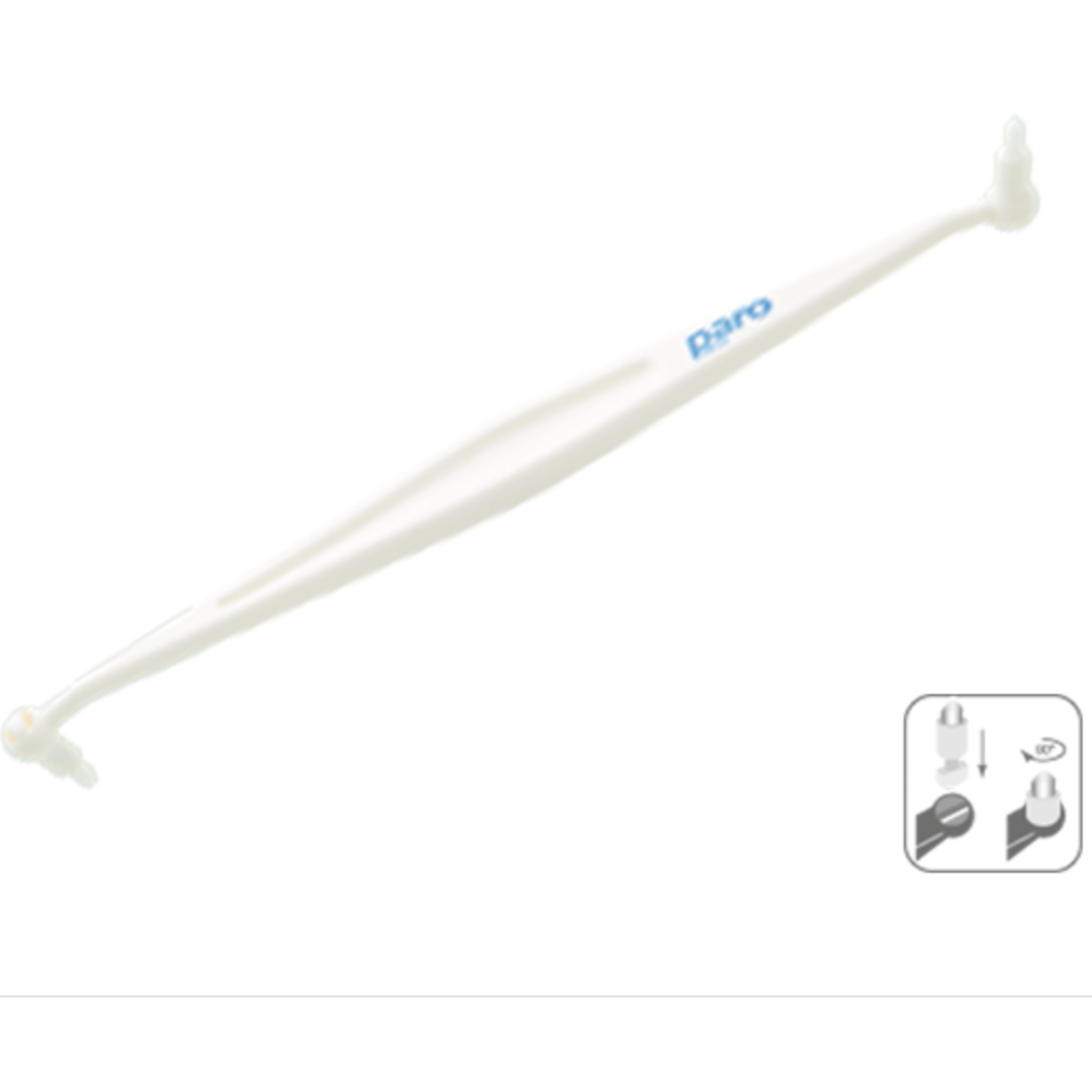 Paro Interspace F Double-Ended Handle With 2 Brushes 1003 - Medaid International