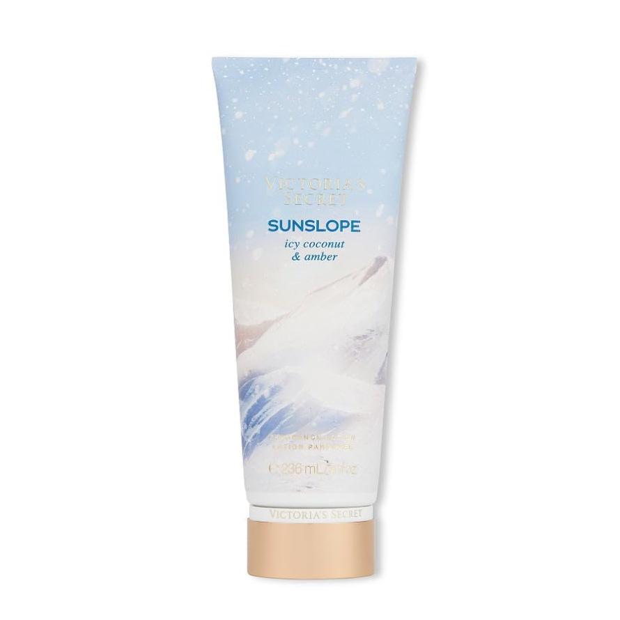 Victoria's Secret - Limited Edition Sunslope Snow Icy Coconut & Amber Fragrance Body Lotion | 236 mL - Medaid International