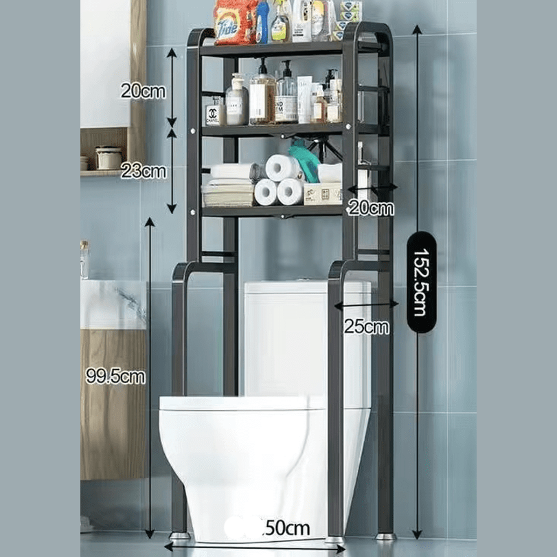 Washing Machine/Toilet Metal Rack