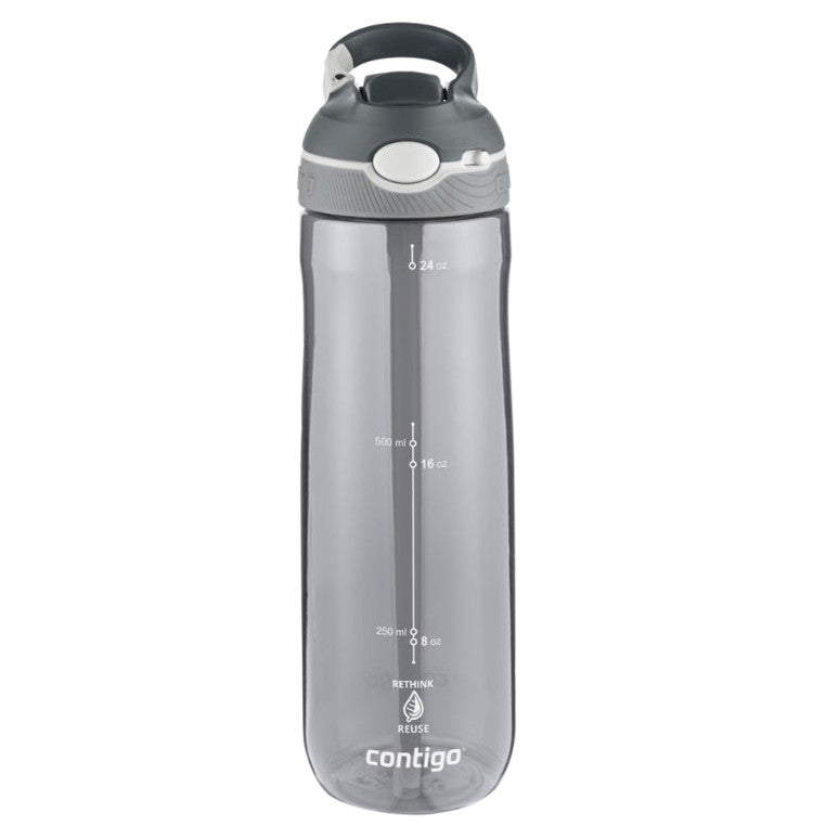 Contigo Ashland AUTOSPOUT Water Bottle Tritan Renew, 720 ml (smoke)