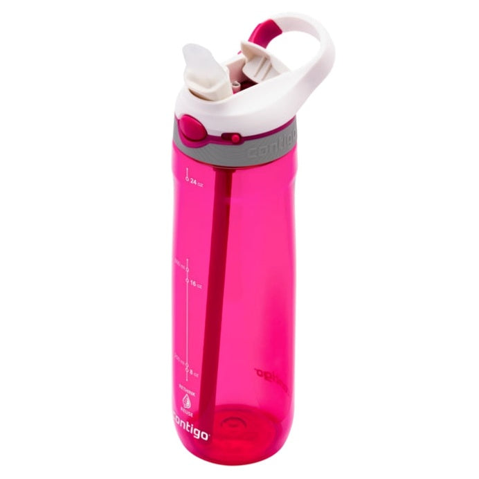Contigo Ashland AUTOSPOUT Water Bottle Tritan Renew, 720 ml (Sangria)