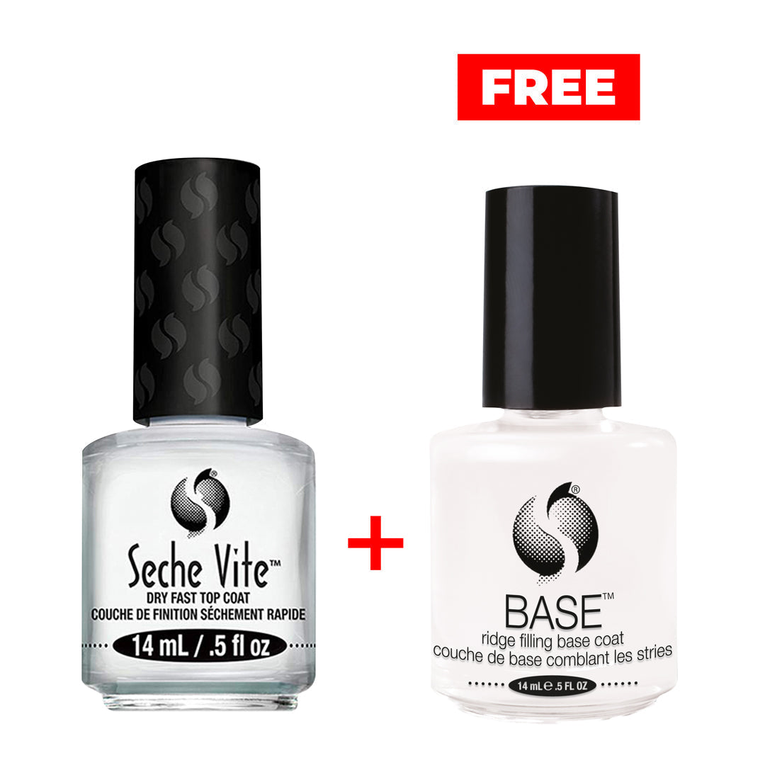Buy Seche Vite Top Coat And Get Seche Base Ridge Filler For FREE - Medaid