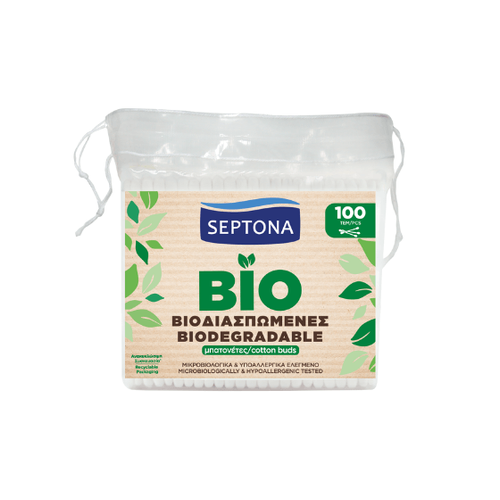 Septona Bio-degradable Cotton Buds 100 String