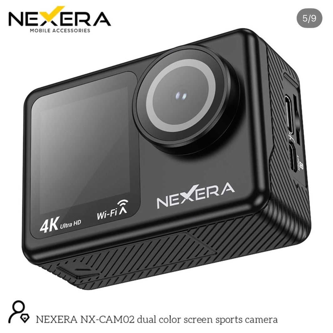 NEXERA 4k Sports Action Camera NX-CAM02