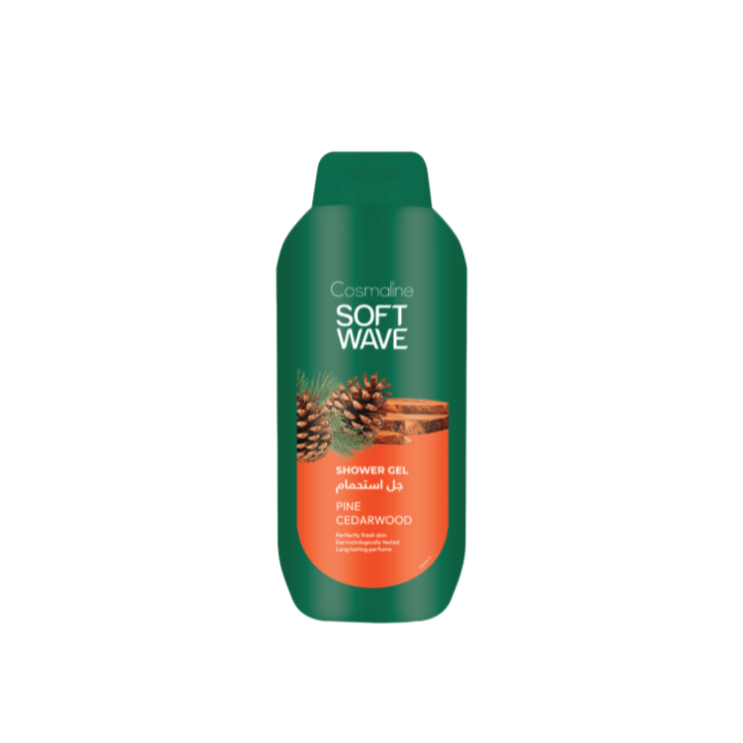 Cosmaline Soft Wave Shower Gel Pine Cedarwood 650ml