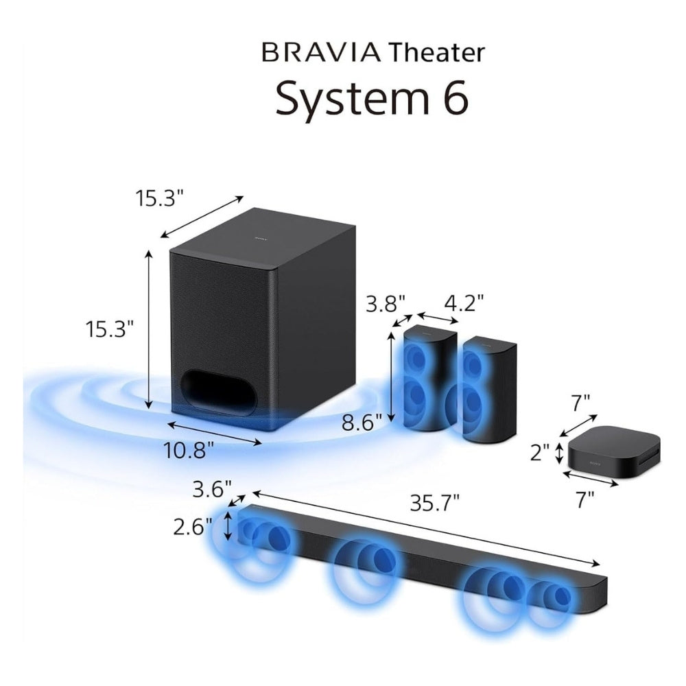 Sony HT-S60 5.1ch 1000W Home Theater