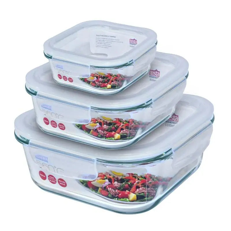 Testa Food Container 1100 ml. Square