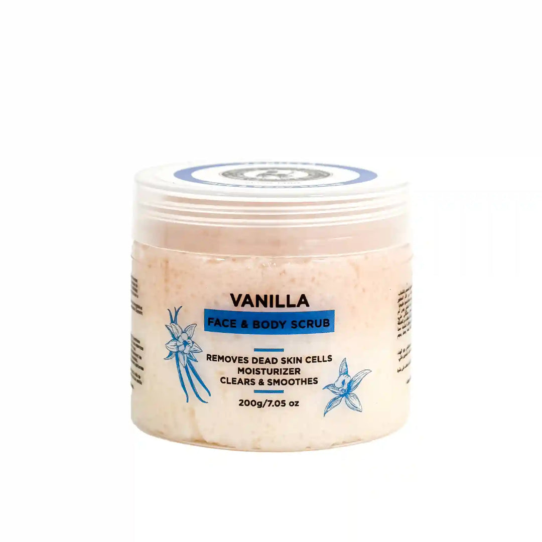 Khan Al Saboun Vanilla Face & Body Scrub 200g - Medaid International