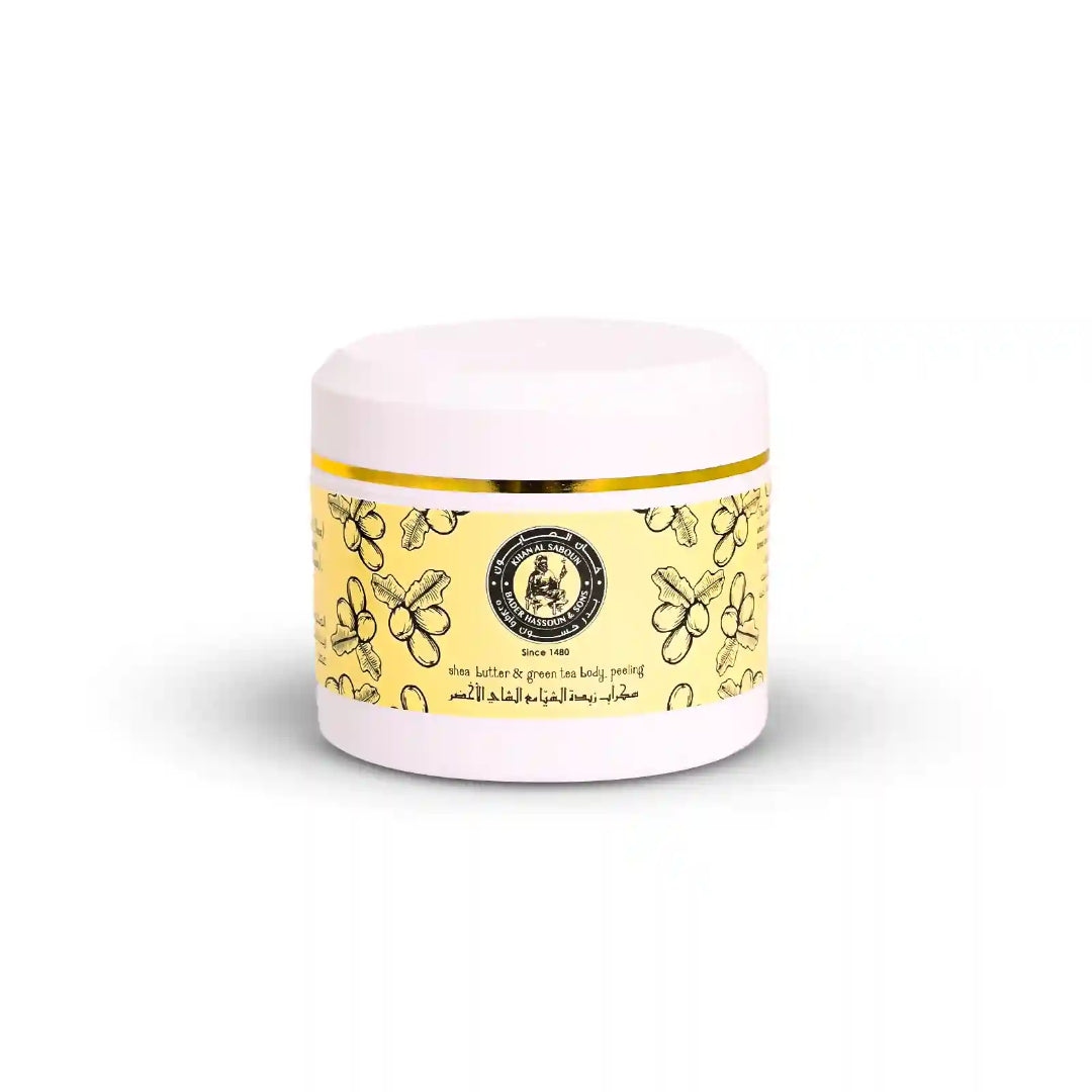 Khan Al Saboun Shea Butter & Green Tea Body Peeling 150g - Medaid International