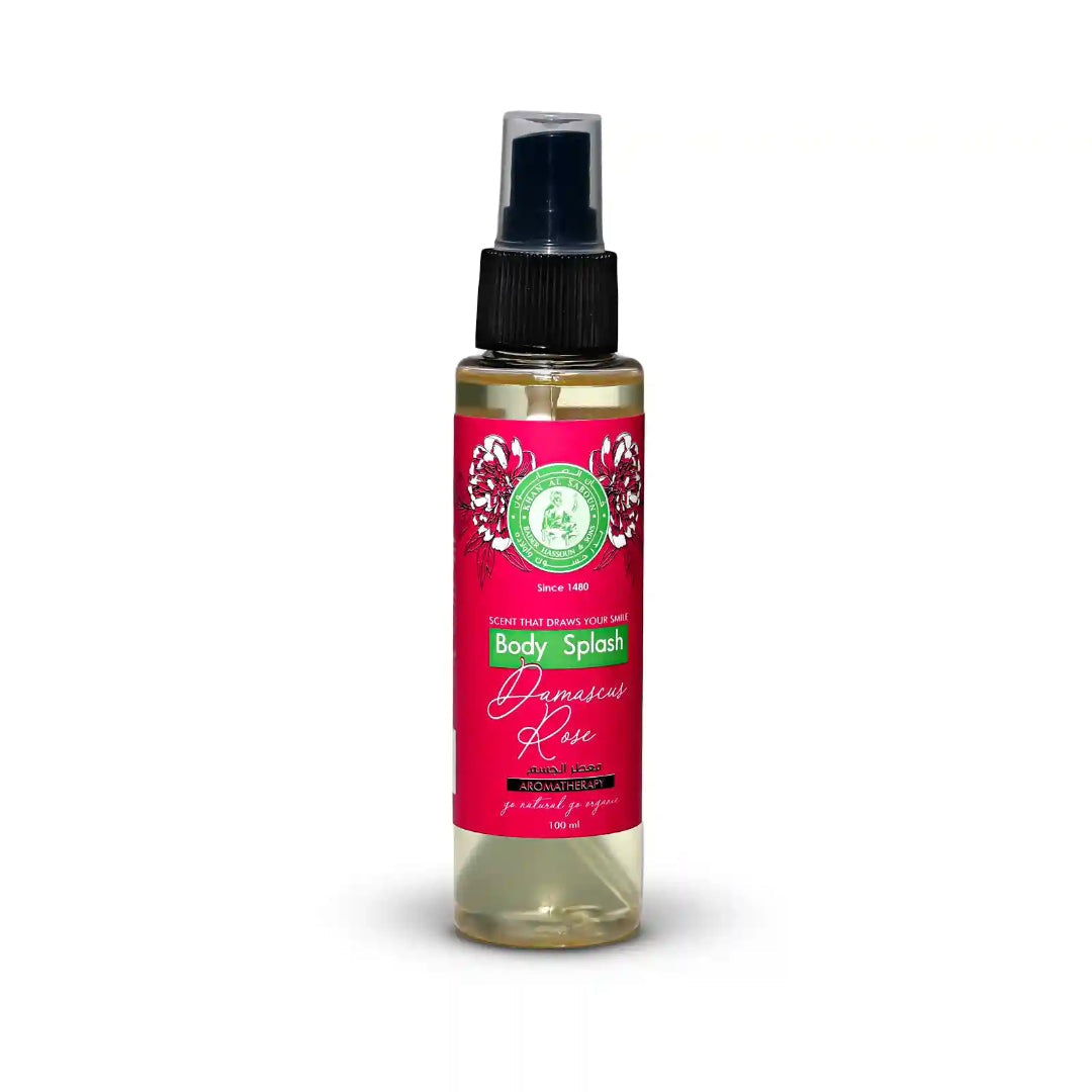 Khan Al Saboun Body Splash 100ml - Damascus Rose - Medaid International