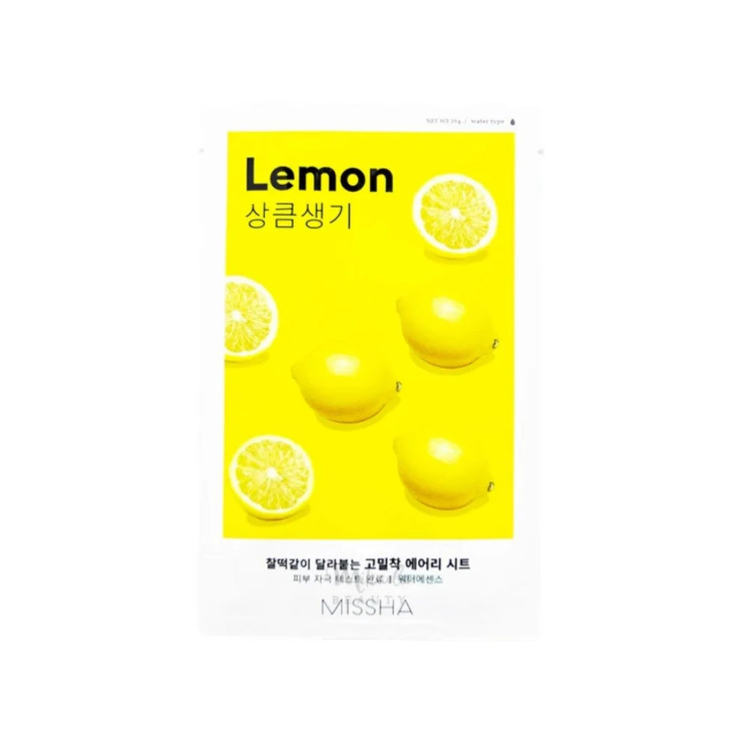 Missha Airy Fit Sheet Mask Lemon - Medaid International