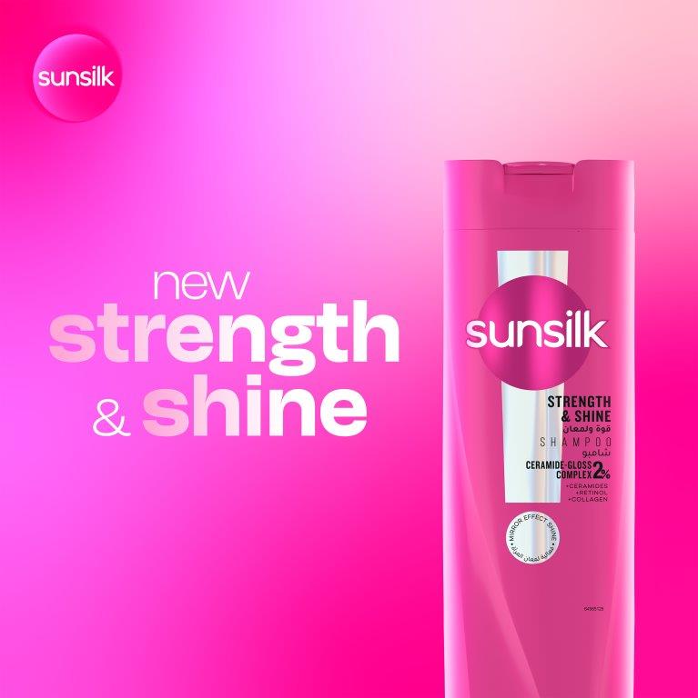 Sunsilk Shampoo Shine & Strength 600ml, 20% OFF