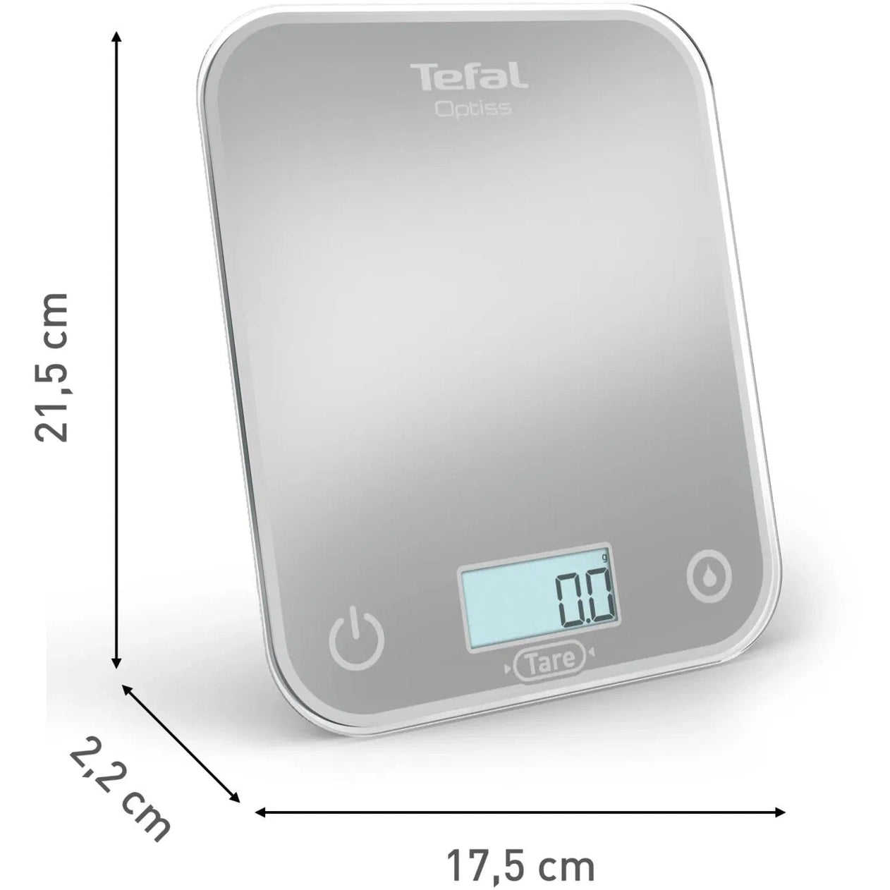 Tefal BC50U4V0 Kitchen Scale – Silver