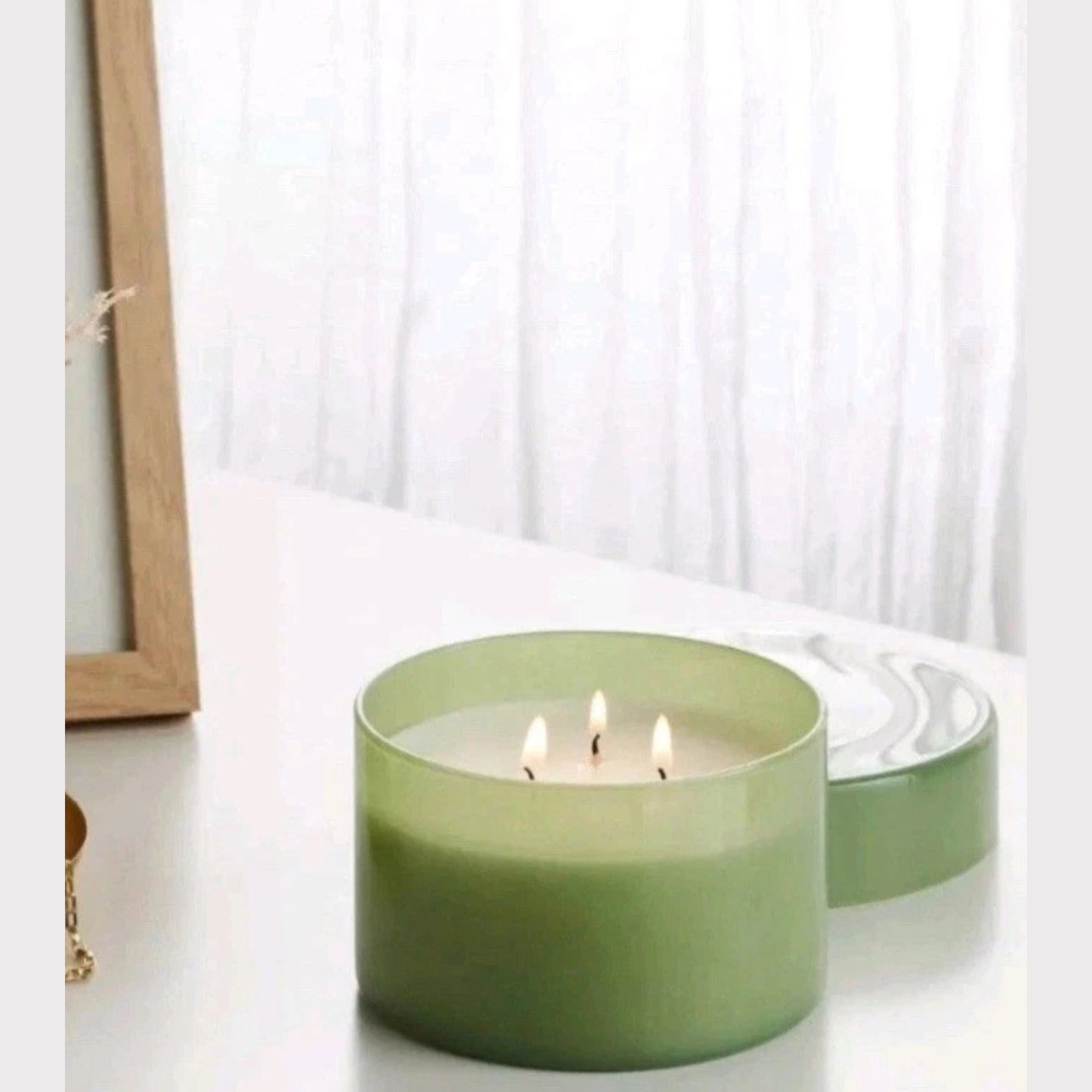 3-Wick Glass Jar Candle