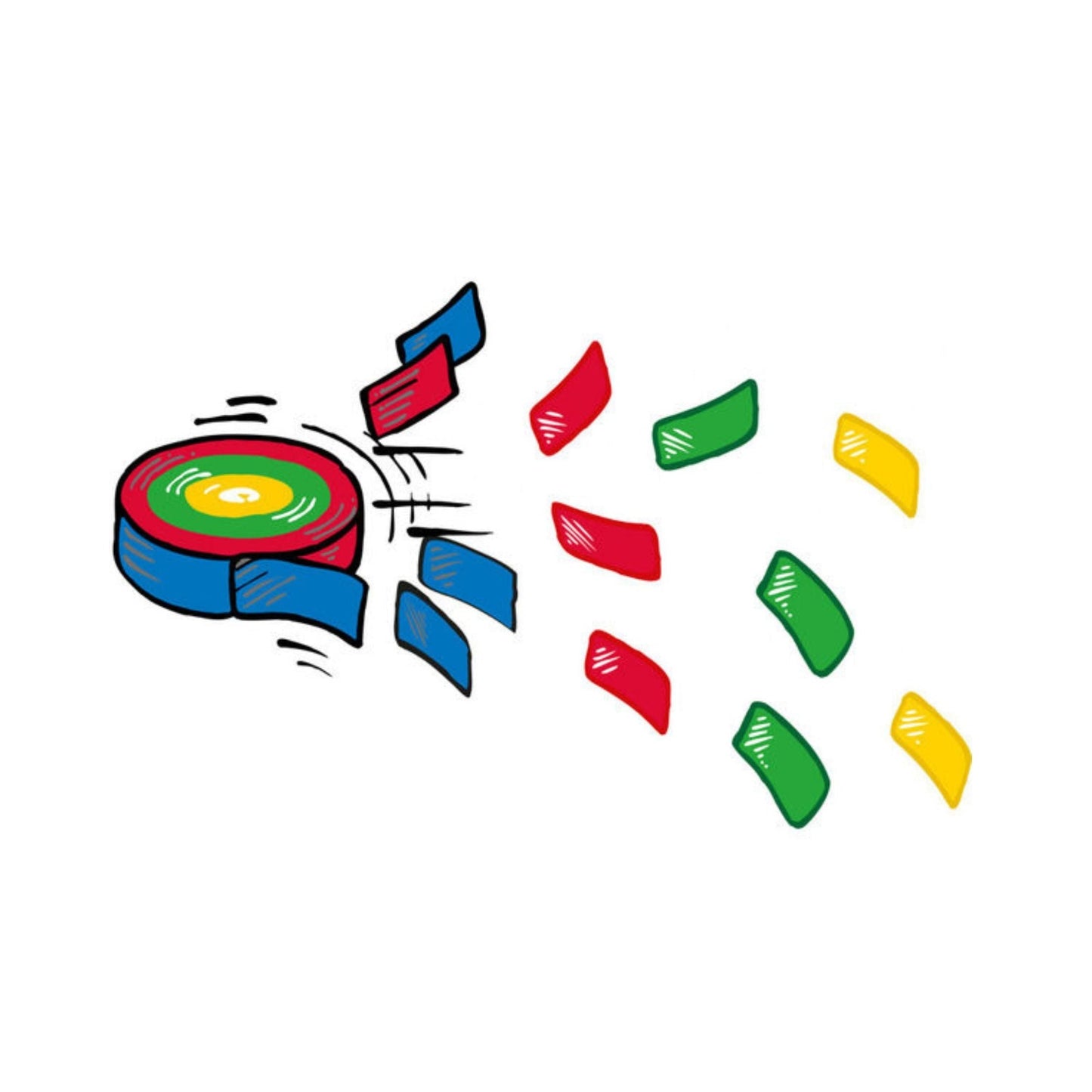 Rolls Of Confetti