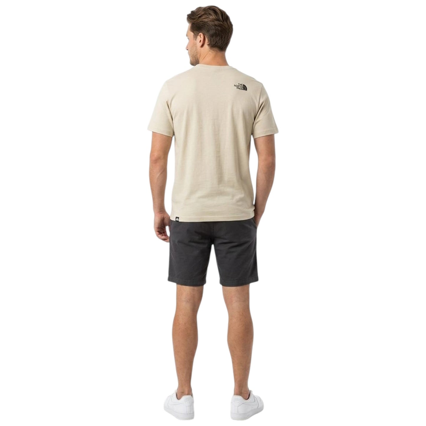 Men's Printed Top,Beige