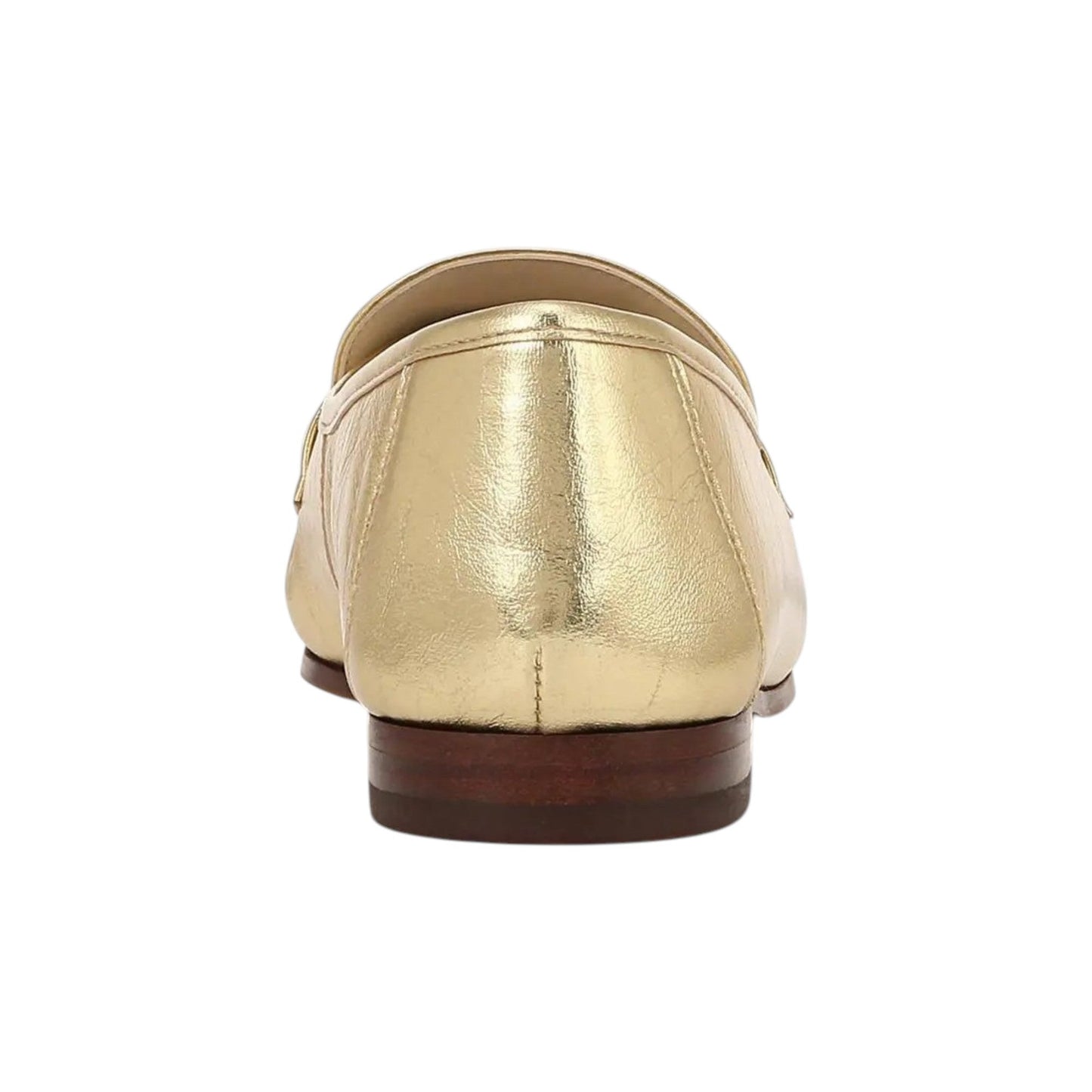 Women's Plain Shiny Shoes,Gold