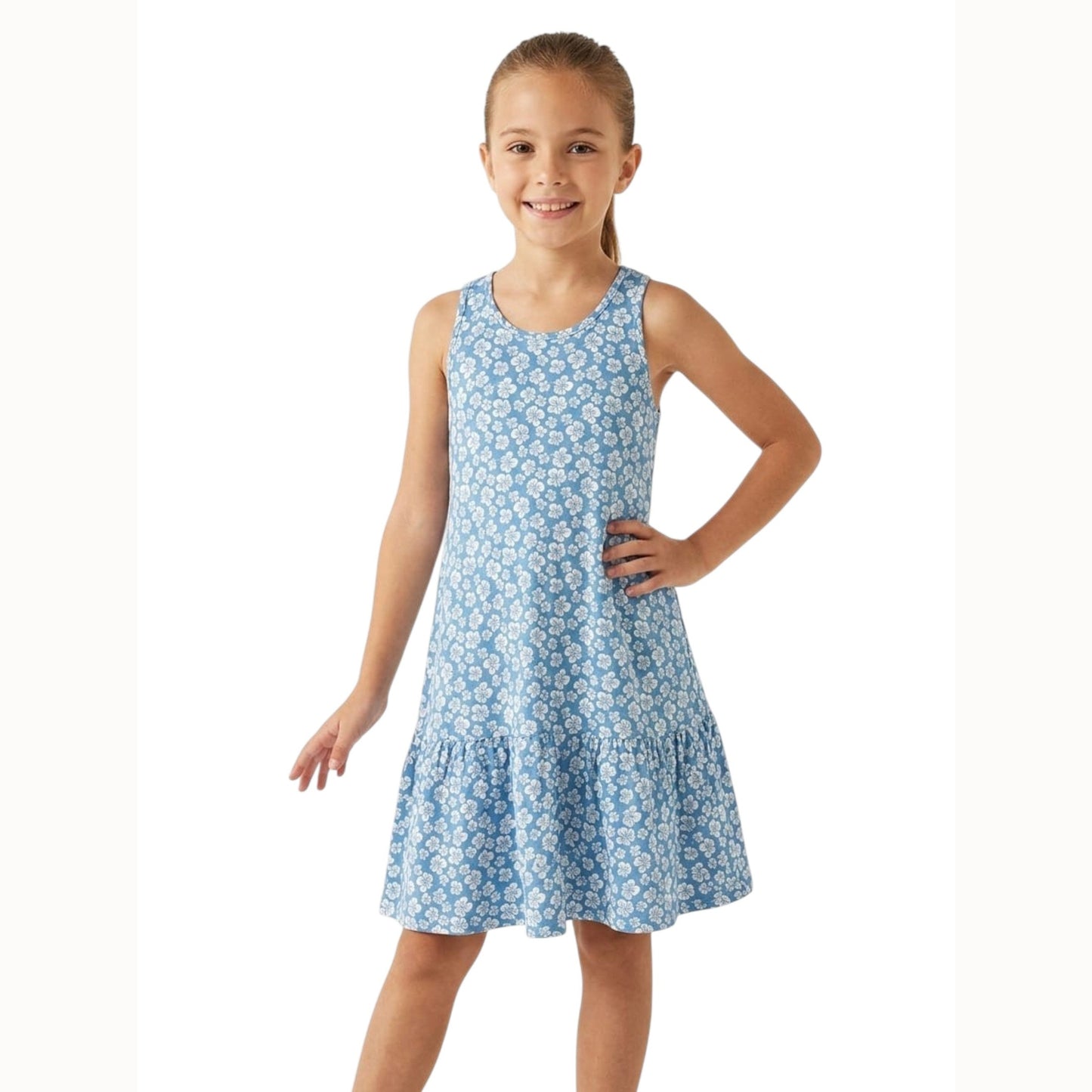 Kids Girl's Printed Dress Set 2Pieces,Multi
