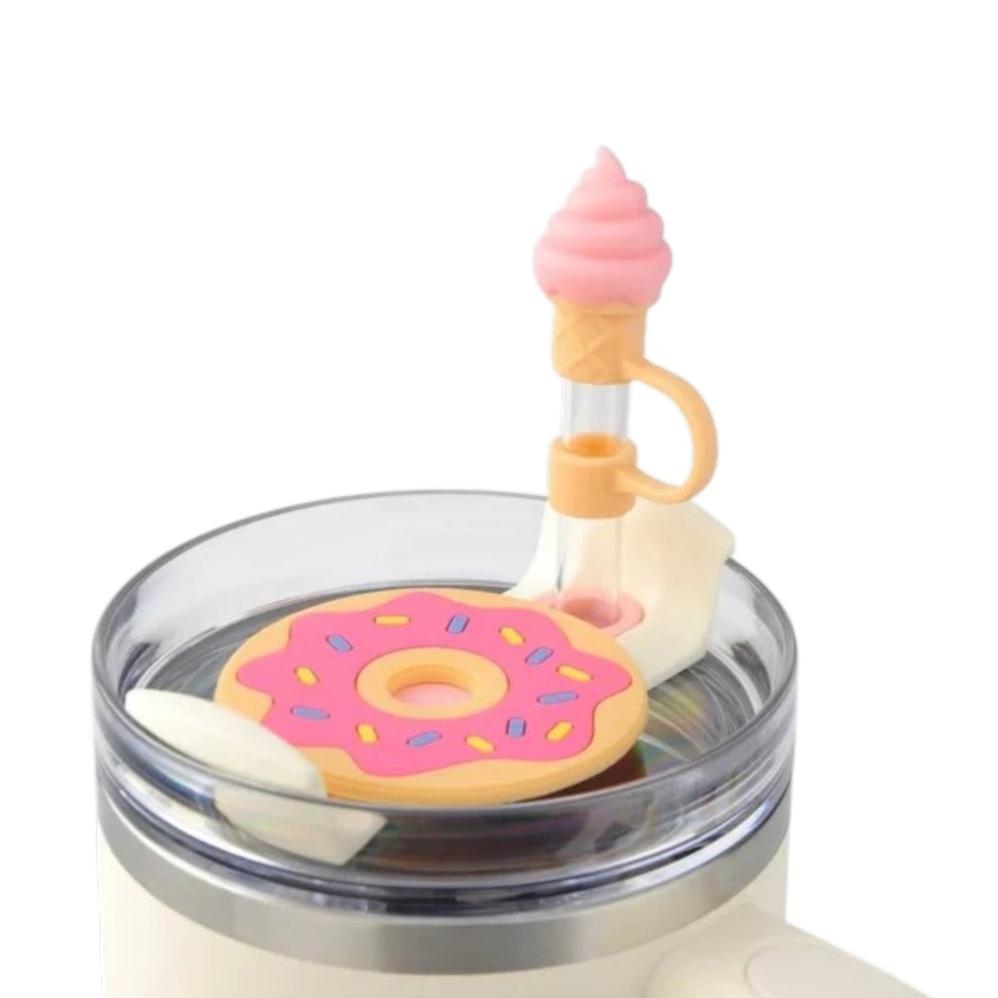Straw Topper And Cover Set