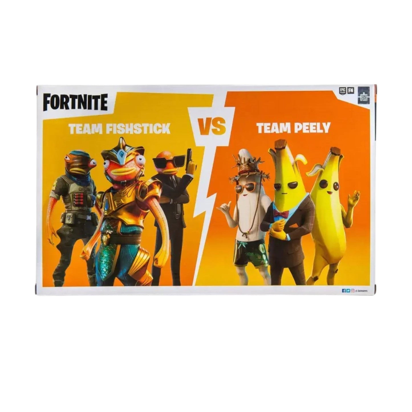 Fortnite Squad Mode Team Fishstick Vs Team Peely Exclusive Action