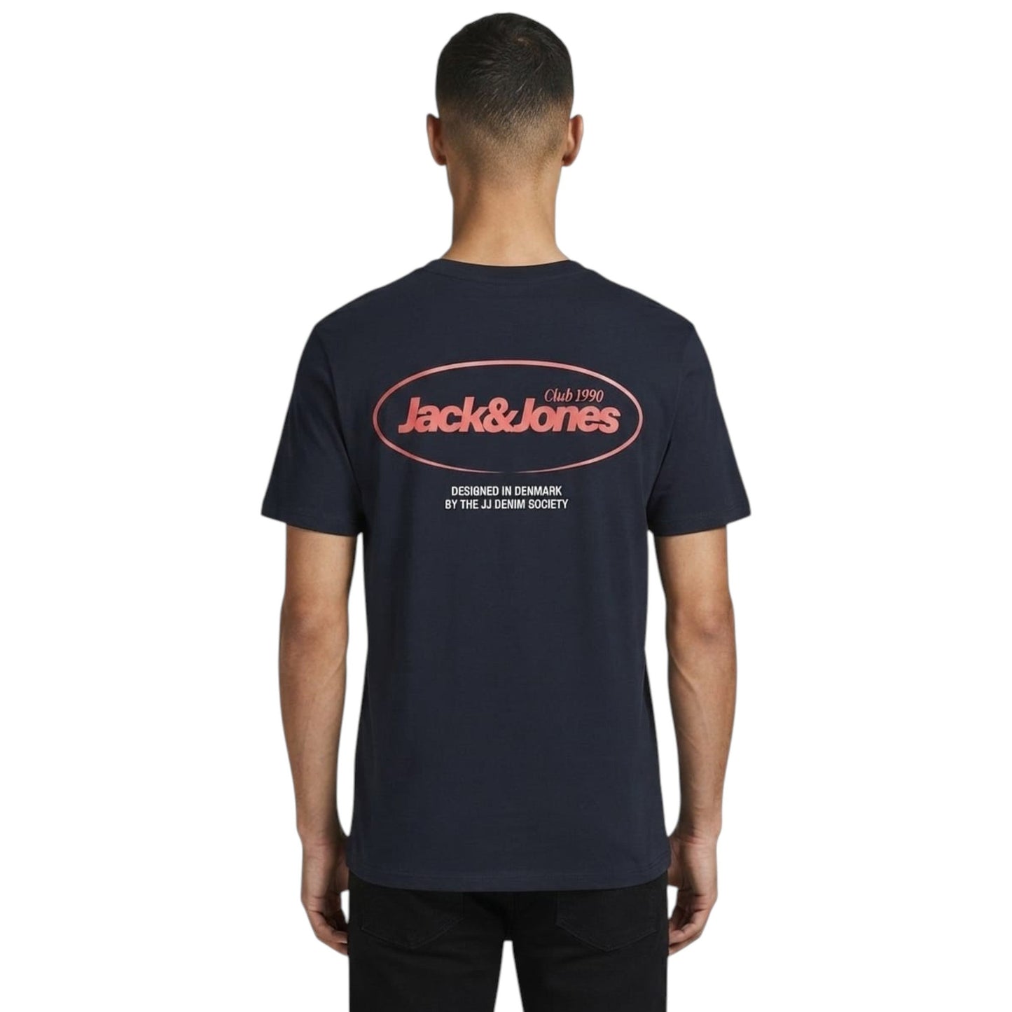 Men's Brand Logo Printed Top,Navy