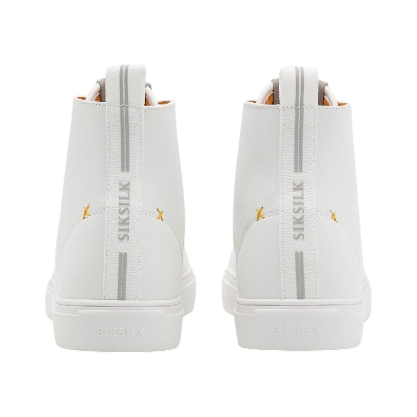 Women's Plain Shoes High Top,White