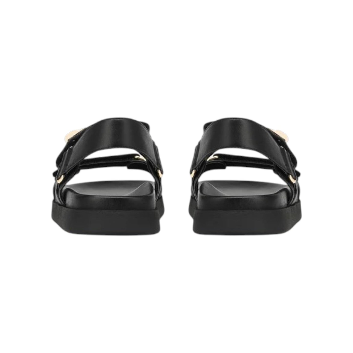 Womwn's Plain Sandals,Black
