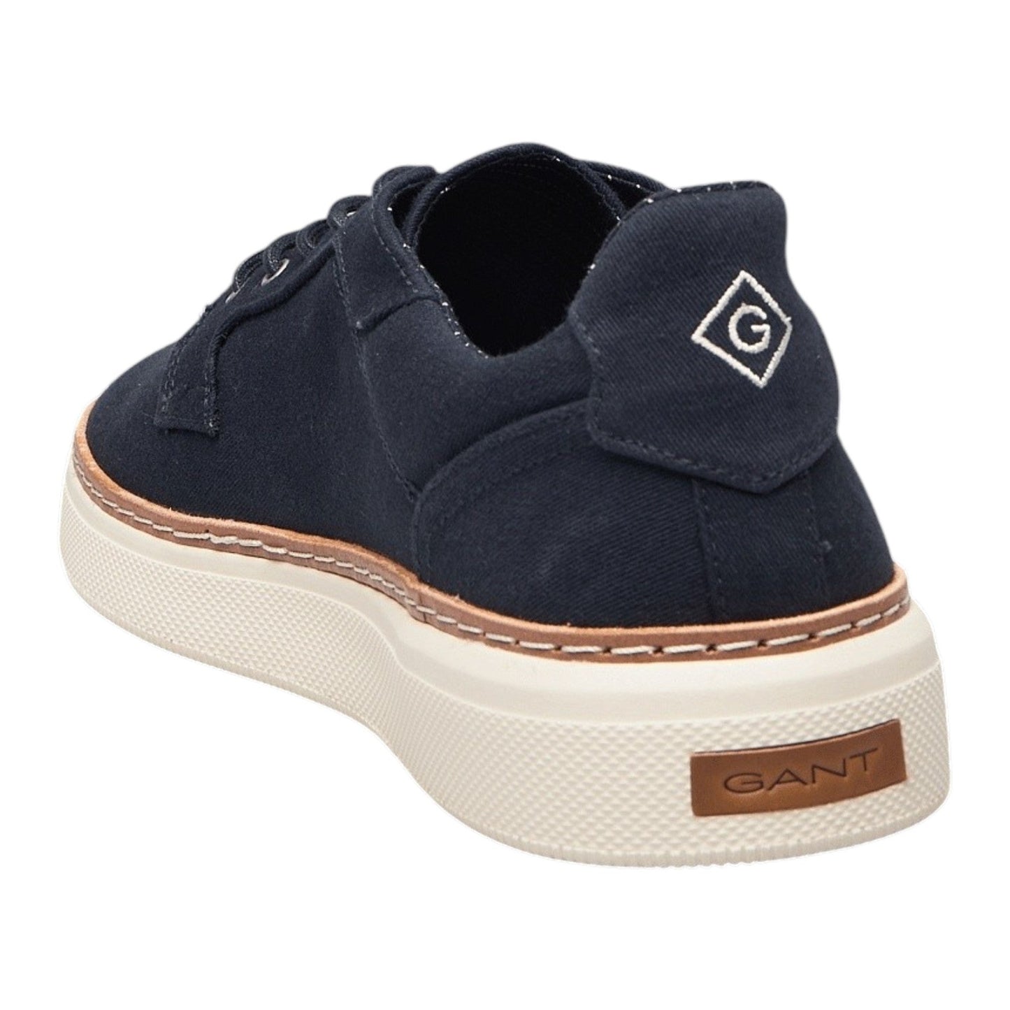 Men's Logo Patched Shoes,Navy